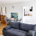 Modernes In 24h Check-in Terrasse Mit Blick Ins Gruene Privater Parkplatz Apartment Freudenberg am Main
