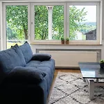 Apartment Modernes In 24h Check-in Terrasse Mit Blick Ins Gruene Privater Parkplatz Freudenberg am Main