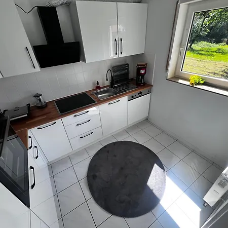 アパート Mit Gruenem Blick Terrasse & Neu Saniert Bordinghaus 24h Check-in In