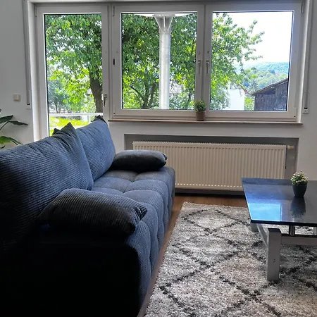 Mit Gruenem Blick Terrasse & Neu Saniert Bordinghaus 24h Check-in In Apartman Freudenberg am Main