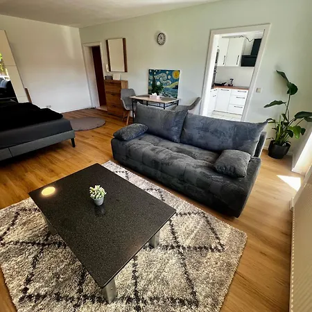 Mit Gruenem Blick Terrasse & Neu Saniert Bordinghaus 24h Check-in In